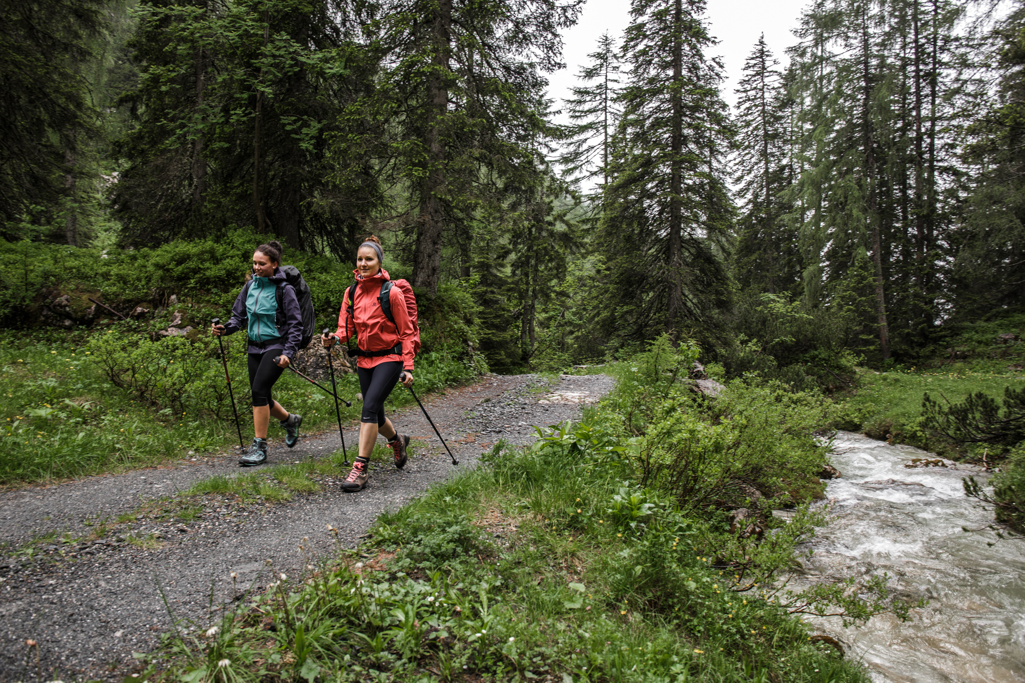 Wandern in Saalfelden Leogang vom Matzhof weg...